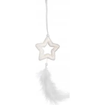 Vánoční dekorace Tvarované Vánoční Baňky Hvězda 30 cm 1 ks