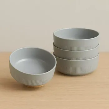 Miska Small Soft Grey 12 cm, sada 4 ks Marc O’Polo Moments