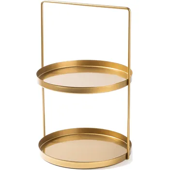 Obraz KOVOVÁ DEKORACE TILOS B ZLATÁ Asir