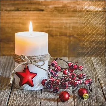 Papírový ubrousek Ubrousek P 33x33 vánoční SDL019530