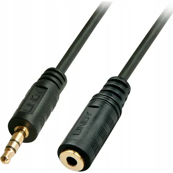 Audio kabel Lindy 35653 Audio kabel 3 m, 3.5mm konektor, černý