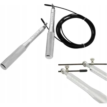 Švihadlo Hliníkové Švihadlo HMS Rychlé 300 CM Pro Cvičení Crossfit A Boxu