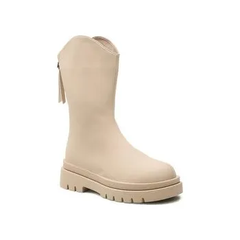Dámské kozačky Polokozačky DeeZee WS2601-01 Béžová 39