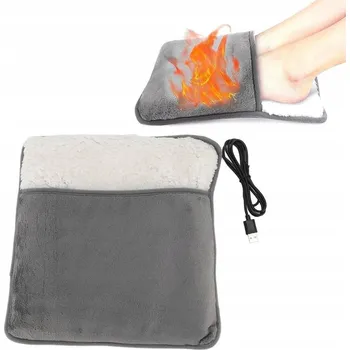 OHŘÍVAČ NOHOU OTEPLOVAČ BOT ELEKTRICKÝ PAPUČE VYHŘÍVANÁ VYHŘÍVACÍ PODLOŽKA