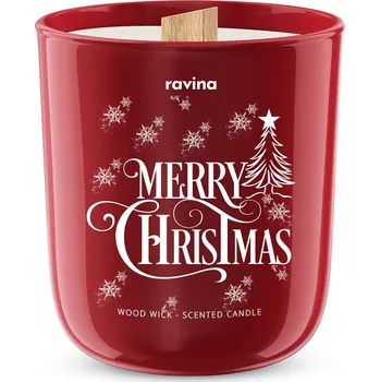 Svíčka Tradiční sójová svíčka Christmas Ravina 1 ks