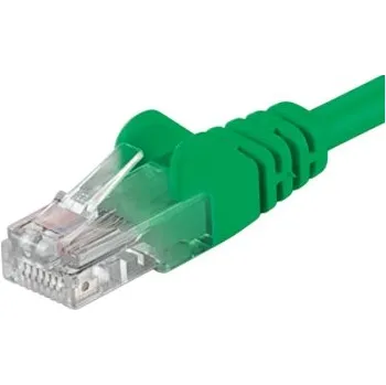 Počítač PremiumCord Patch kabel Cat5E UTP, délka 10m, zelená