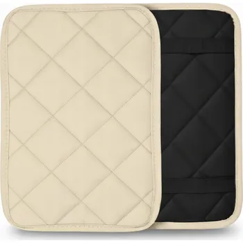 Moto bunda POTAH / KRYT NA AUTO LOKETNÍ OPĚRKU, materiál karo BÉŽOVÝ 29x19 cm