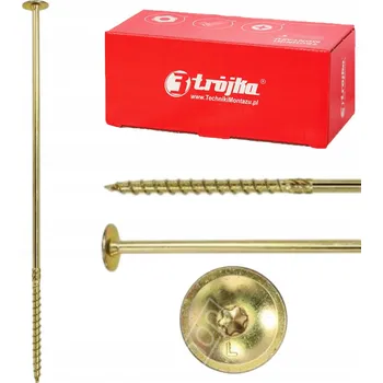 Vrut Tesařské vruty talířové Domax CT 8,0 x 160 mm, 50 ks