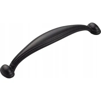 Nábytkové kování Nábytková úchytka retro černá matná UM-005 L-96 P2