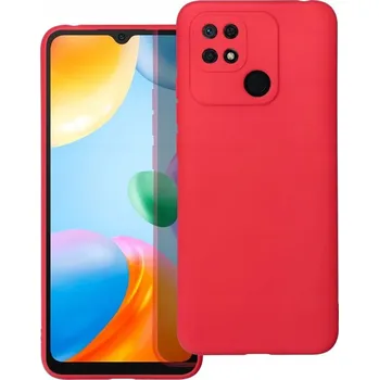 Pouzdro na mobilní telefon Zadní Kryt Forcell pro Xiaomi Redmi 10C červený