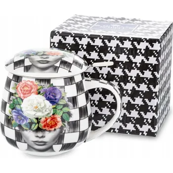 Hrnek Queen Isabell Floral Woman porcelán 400 ml