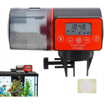 Krmítko pro ptáka AUTOMATICKÉ KRMÍTKO PRO RYBY SMART 200 ML - RUČNÍ I AUTOMATICKÉ