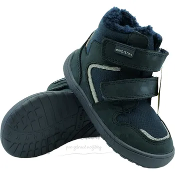 Dívčí zimní obuv Zimní barefoot dětská obuv Protetika Gero jeans - vel. 30