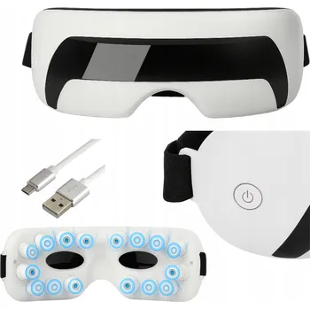 Masážní přístroj Masážní Přístroj na oči Magnetické vibrační brýle pro masáž očí a spánků