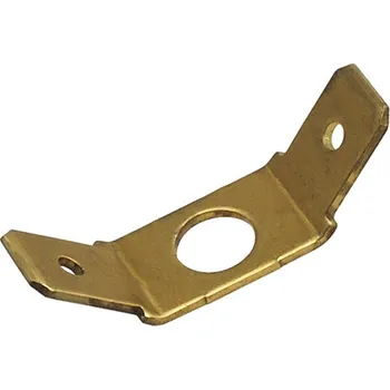 Auto elektroinstalace IMP 425876 Nýtovací konektor 6,3mm - dvojitý 45°