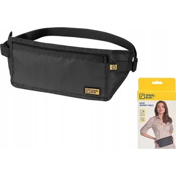 Ledvinka Travel Blue 114 - Black Černá