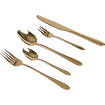 Příbor Sada příborů ABELE zlatá 20 ks 721885