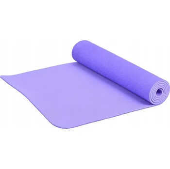 podložka na cvičení Mata Do Jogi Gimnastyki Ćwiczeń 183x61x0,8 Cm TPE Fialová