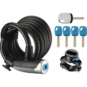Zámek na kolo Zámek na kolo lankový Giant Surelock Flex Key Coil 15