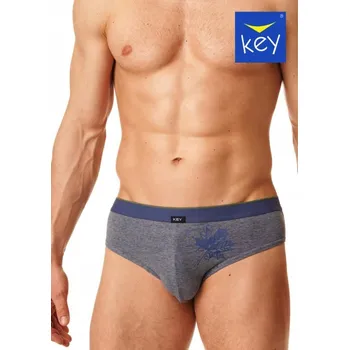 Slipy PÁNSKÉ KEY KALHOTY MPP 397 B22 2 ks M MODRÁ-Z