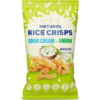 Rice crisps Sour cream and onion 150g
