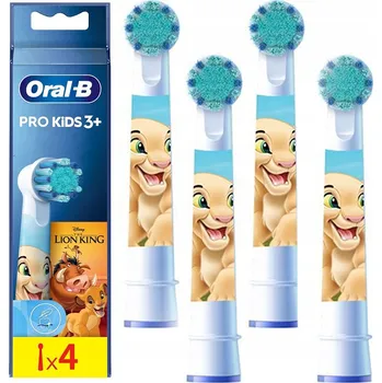Péče o chrup Náhradní Hlavice pro zubní kartáček Oral-B Pro Kids pro děti, motiv Lví král, 4 kusy