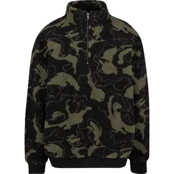 Pánská mikina Pánská mikina URBAN CLASSICS TB8024 OLIVE WIRL 5XL