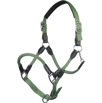 HKM Ohlávka polstrovaná Carlotta HKM, jade green COB