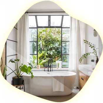 Zrcadlo Zrcadlo Coloray nástěnné asymetrické 570 x 577 mm