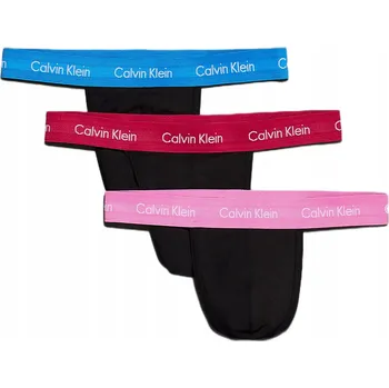 Podprsenka Calvin Klein Underwear Slipy Tanga černé, velikost M