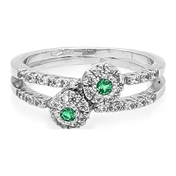 Prsten Zlatý Prsten se Zirkony 7131403