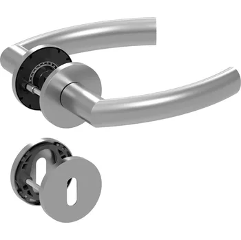 Dveřní kování Qolibri dveřní kování SU 1003 R na tenké rozetě (nerez) Provedení: Klika / klika bez rozet