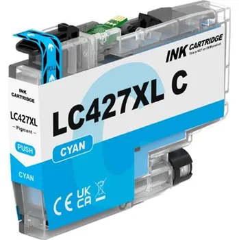 VybavKancl Brother LC-427 XL C - kompatibilní inkoustová kazeta cyan (5.000str.)