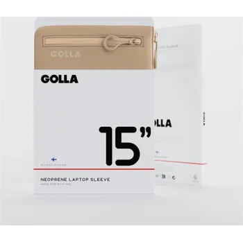 pouzdro na notebook GOLLA Sleeve Metro Neoprene 15" Coffee
