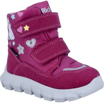 Chlapecká obuv Zimní nepromokavá obuv Richter 2151 2292 3801 - berry (print cat) Velikost: 27