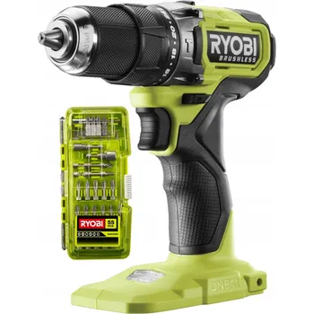 Vrtačka RYOBI Aku Vrtačka 18V RPD18BL1-0 + Sada bitů 55 5 kusů