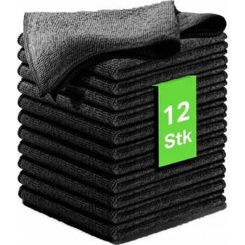 Utěrka 12x ČISTICÍ UTĚRKY Z MIKROVLÁKNA MAGICKÝ HADŘÍK DO KUCHYNĚ 12x