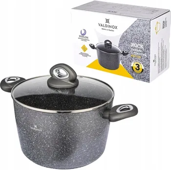 Hrnec Hrnec s nepřilnavou mramorovou povrchovou úpravou Valdinox Rock 3,2 l