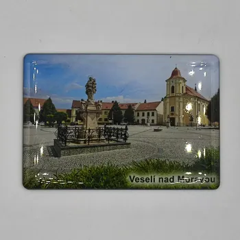 Dekorativní magnet Magnetka - Bartolomějské náměstí