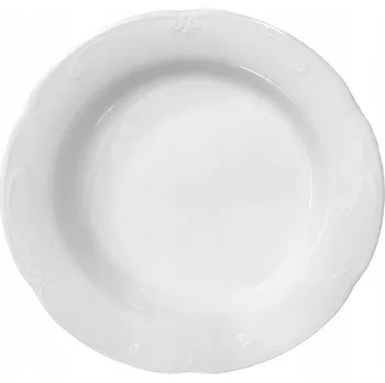 Talíř Hluboký talíř na polévku PFP Ćmielów i Chodzież BÍLÁ KAMÉLIE 22 cm