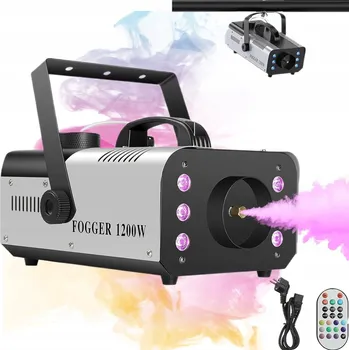 Osvětlovací technika VÝROBNÍK DYMU MLHY ZAHUŠŤOVAČ STROJ NA DÝM MALÝ VÝKONNÝ DÁLKOVÉ OVLÁDÁNÍ