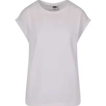 Dámské oblečení Dámské triko URBAN CLASSICS TB771A LEMONADE PINK/WHITE L