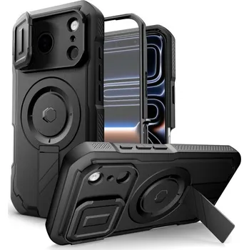 Náhradní díl pro mobilní telefon Tech-Protect Kevlar Magsafe iPhone 17 Pro Max Black