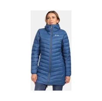 Dámská casual bunda Dámský prošívaný kabát Kilpi LEILA-W tmavě modrá 44