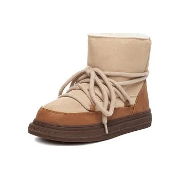 Dámská zimní obuv DeeZee Sněhule DZN-025 Béžová 38