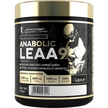 Aminokyselina Vícesložkový prášek Anabolic LEAA9 - 240g Kevin Levrone 240 g pomeranč