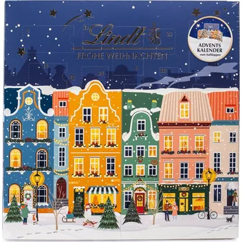 Kalendář Lindt Adventní kalendář Frohe Weihnachten