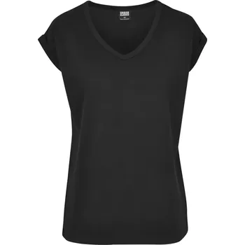 Dámské tričko Dámské triko URBAN CLASSICS TB2831 BLACK XXL