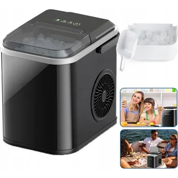 Výrobník ledu Výrobník ledu Bedee Ice Maker černý 105 W