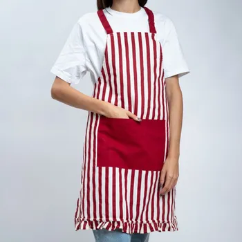 Kuchyňská zástěra Kuchyňská zástěra TRUDY červená 703430